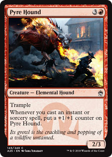 Pyre Hound | Magic! The Gathering Masters 25 #145