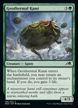 Geothermal Kami Kamigawa Neon Dynasty - 186 Non-Foil