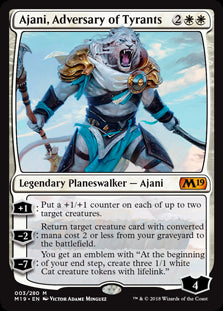 Ajani, Adversary of Tyrants MTG Single | Core Set 2019 #003