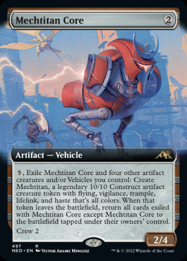 Mechtitan Core Extended Art #497 Neon Dynasty