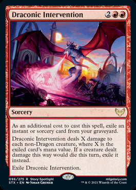 Draconic Intervention #096 MTG Strixhaven Single