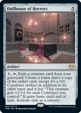 Dollhouse of Horrors #255 MTG Crimson Vow Single