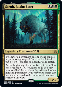 Sarulf, Realm Eater #228 MTG Kaldheim Single