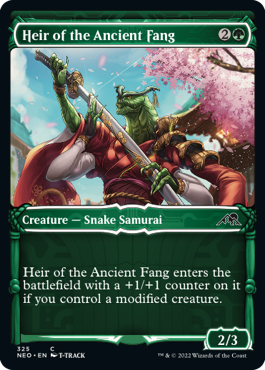 Heir of the Ancient Fang Special Frame #325 Neon Dynasty