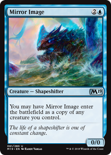 Mirror Image MTG Single | Core Set 2019 #061