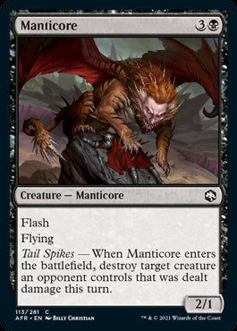 Manticore #113 | Adventures in the Forgotten RealmsSingles