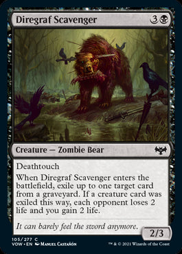 Diregraf Scavenger #105 MTG Crimson Vow Single