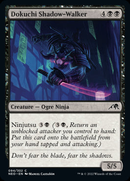 Dokuchi Shadow-Walker Kamigawa Neon Dynasty - 094 Non-Foil