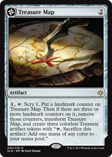 Treasure Map // Treasure Cove MTG Single | Ixalan #250