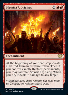 Stensia Uprising #178 MTG Crimson Vow Single