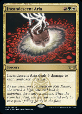 Incandescent Aria Streets Of New Capenna #192