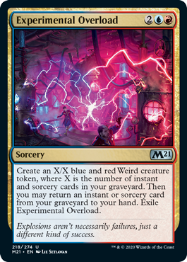 Experimental Overload #218 MTG Core 2021 Single