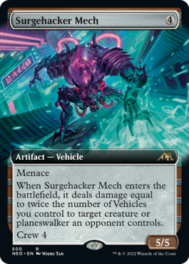 Surgehacker Mech Extended Art #500 Neon Dynasty