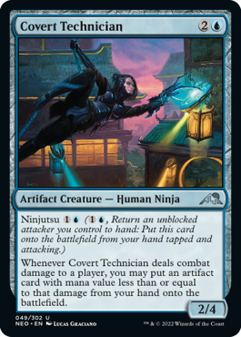 Covert Technician Kamigawa Neon Dynasty - 049 Non-Foil