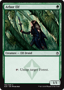 Arbor Elf | Magic! The Gathering Masters 25 #160