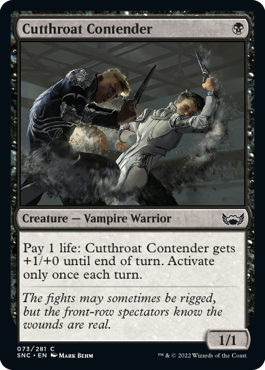 Cutthroat Contender Streets Of New Capenna #073