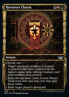 Riveteers Charm Showcase Gilded Streets Of New Capenna #396