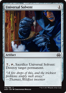 Universal Solvent MTG Aether Revolt #178