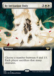 Extended Art By Invitation Only #346 MTG Crimson Vow Single