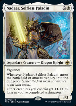 Nadaar, Selfless Paladin #027 | Adventures in the Forgotten RealmsSingles