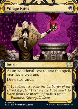 Village Rites #035 MTG Strixhaven Mystical Archive Single