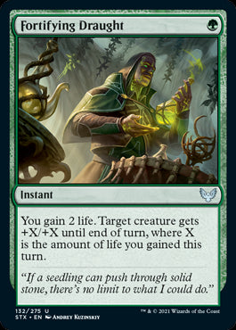 Fortifying Draught #132 MTG Strixhaven Single