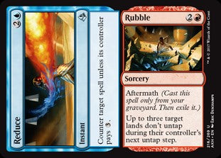 Reduce // Rubble Amonkhet MTG Single #216
