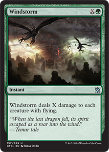 Windstorm #157 MTG Khans Of Tarkir Single