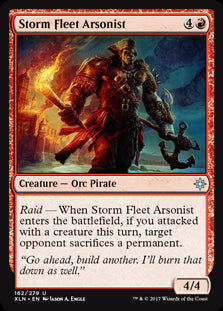 Storm Fleet Arsonist MTG Single | Ixalan #162
