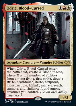 Odric, Blood-Cursed #243 MTG Crimson Vow Single