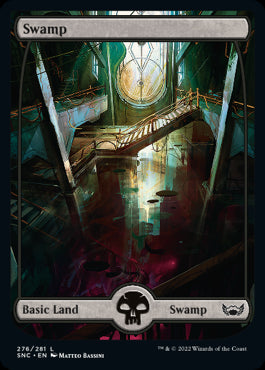 Swamp Full Art Basic Land Streets Of New Capenna #276