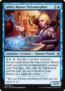 Jalira, Master Polymorphist | Magic! The Gathering Masters 25 #063