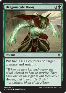 Dragonscale Boon #131 MTG Khans Of Tarkir Single