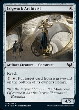 Cogwork Archivist #254 MTG Strixhaven Single