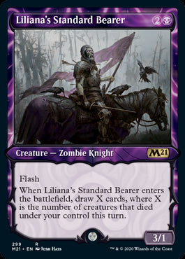 Liliana's Standard Bearer Showcase #299 MTG Core 2021 Single