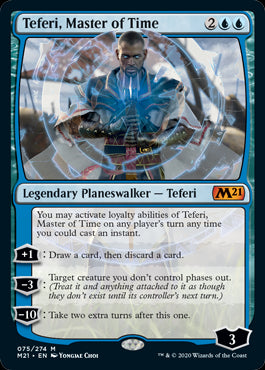 Teferi, Master of Time #075 MTG Core 2021 Single