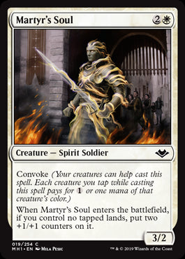 Martyr's Soul #019 | Modern Horizons MTG Singles