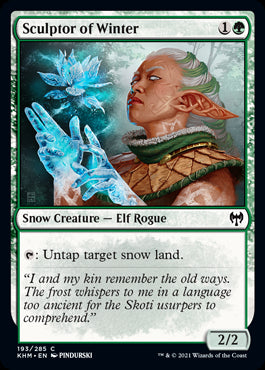Sculptor of Winter #193 MTG Kaldheim Single