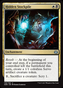 Hidden Stockpile MTG Aether Revolt #129