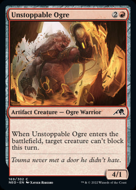 Unstoppable Ogre Kamigawa Neon Dynasty - 169 Non-Foil