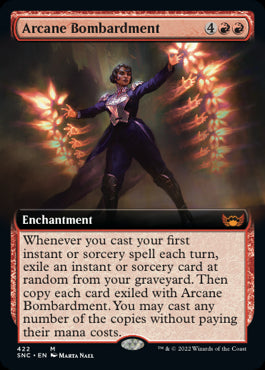 Arcane Bombardment Extended Art Streets Of New Capenna #422