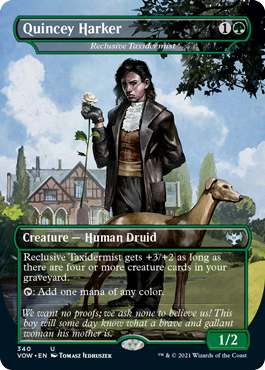 Dracula Showcase Reclusive Taxidermist #340 MTG Single