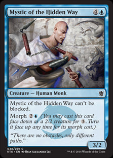 Mystic of the Hidden Way #048 MTG Khans Of Tarkir Single