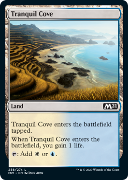 Tranquil Cove #258 MTG Core 2021 Single