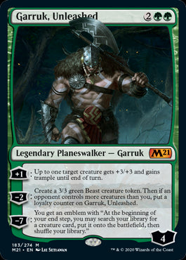 Garruk, Unleashed #183 MTG Core 2021 Single