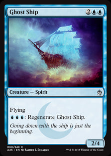 Ghost Ship | Magic! The Gathering Masters 25 #060