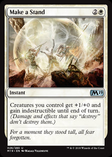 Make a Stand MTG Single | Core Set 2019 #026