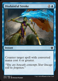 Disdainful Stroke #037 MTG Khans Of Tarkir Single