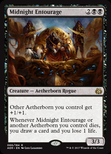 Midnight Entourage MTG Aether Revolt #066