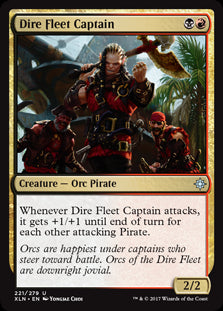 Dire Fleet Captain MTG Single | Ixalan #221